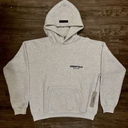 Essentials Hoodie – Light Oatmeal (Men’s)