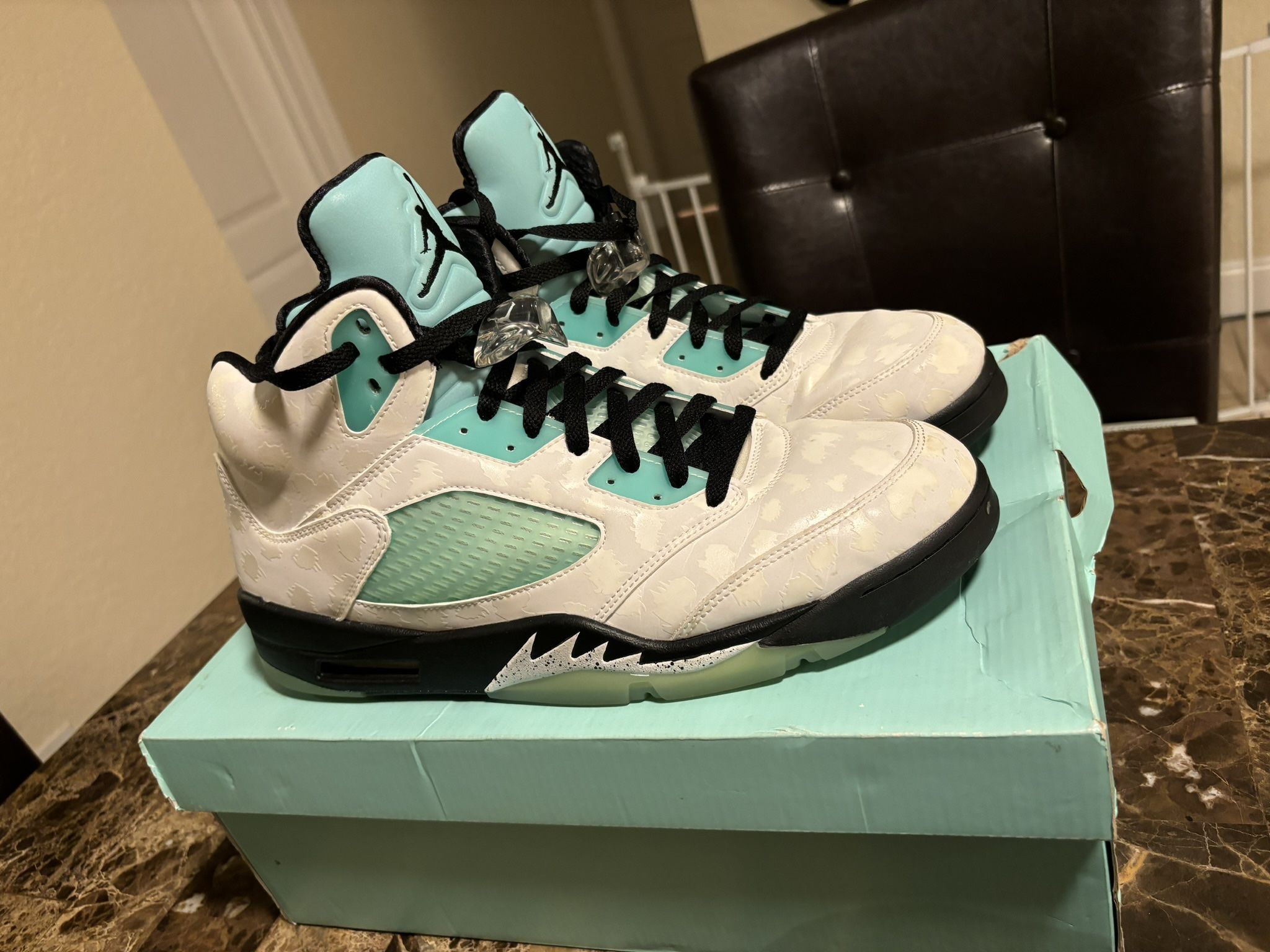 Jordan 5 Green Island