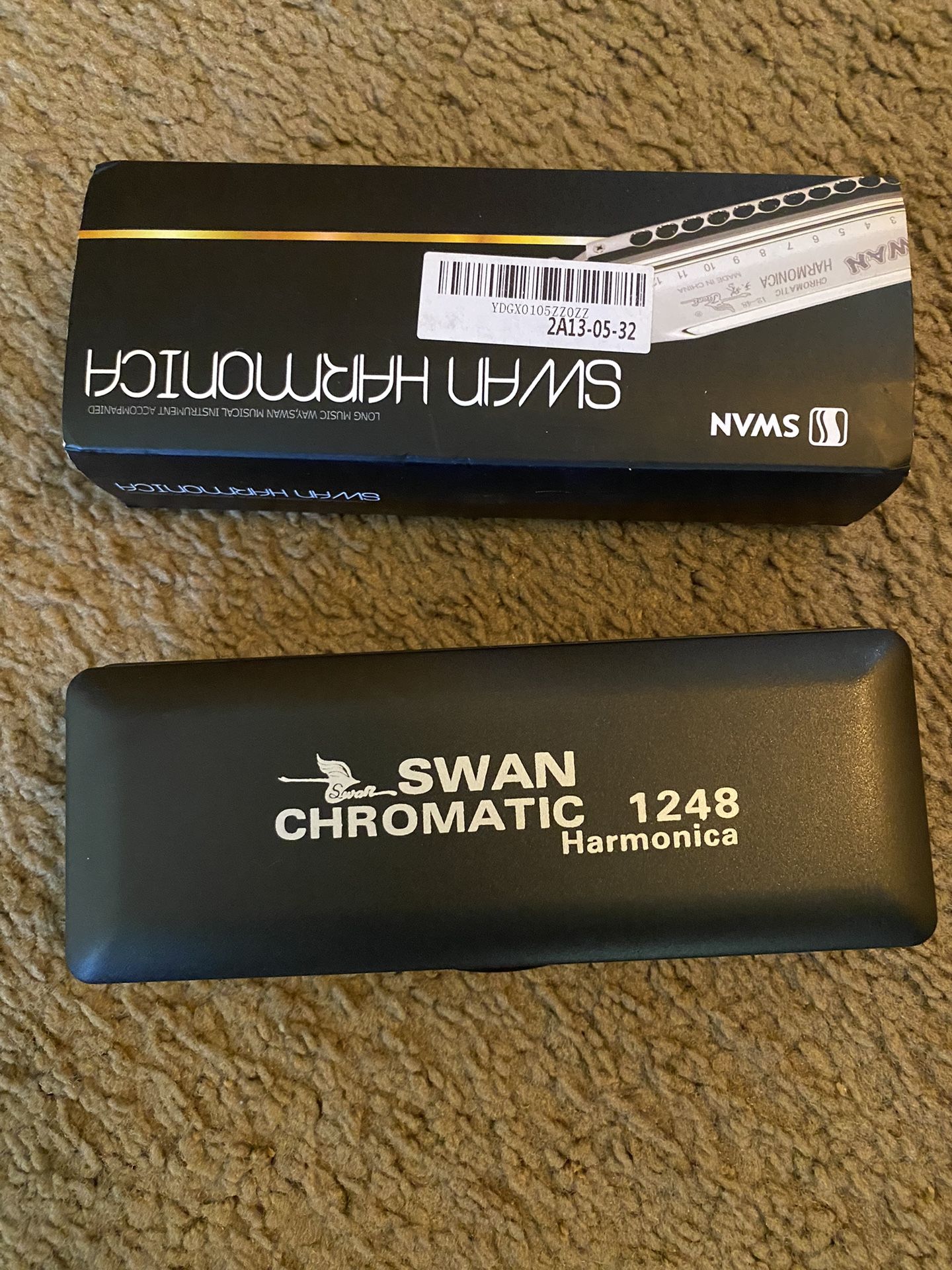 swan chromatic harmonica 1248