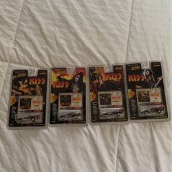 KISS Johnny Lightning Die Cast Metal Collectible Cars