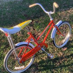 Vintage Clemson University Banana Seat Bike