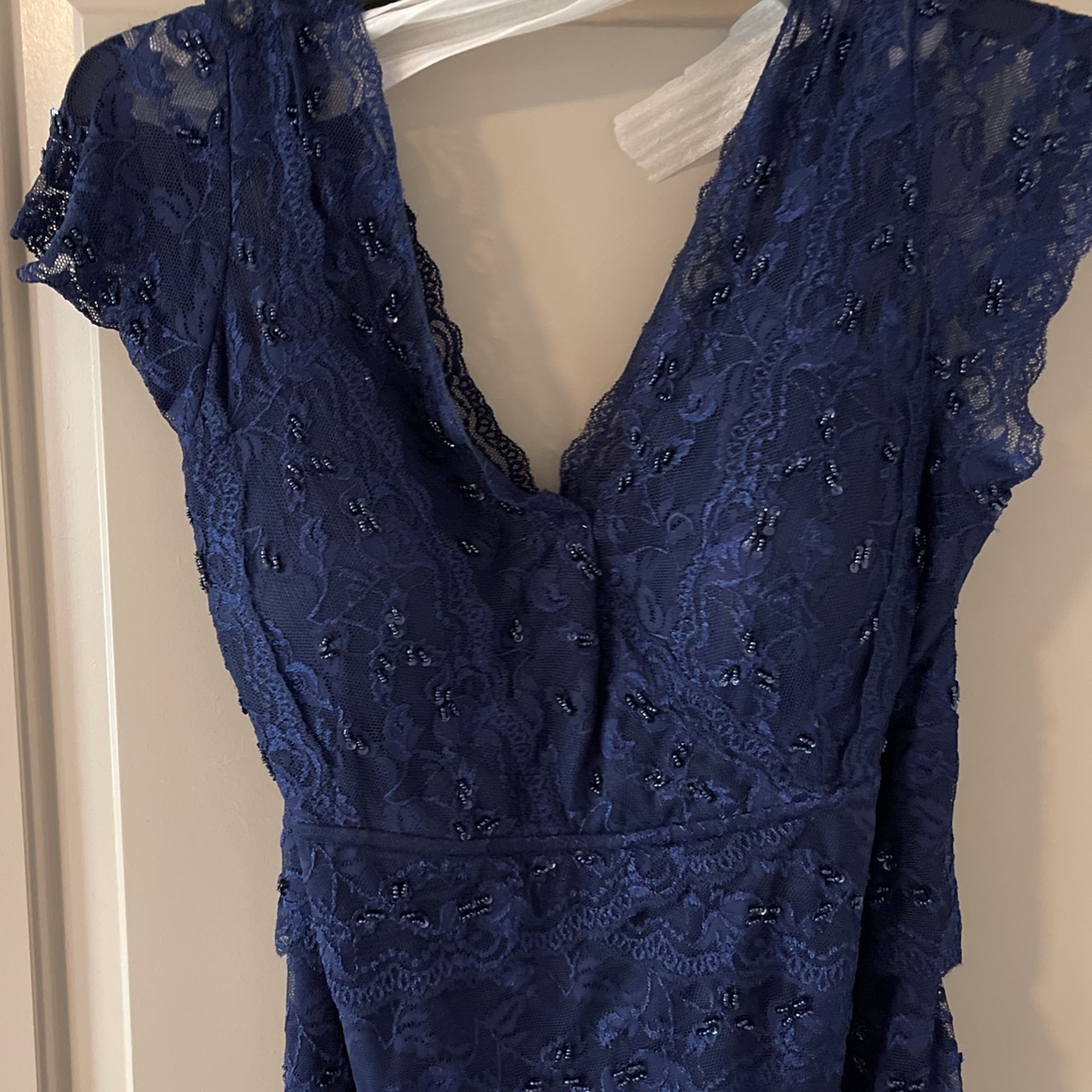 Beautiful Blue Mother Of The Bride Dress