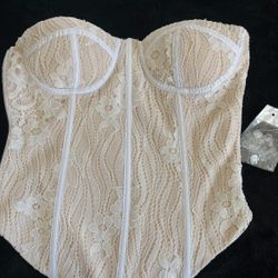 Beige corset 