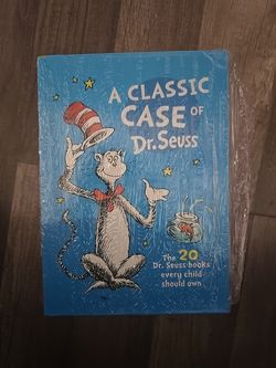 New and Sealed A Classic Case of Dr. Seuss Book Box Set 20 Children's Books