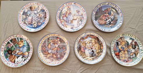 Royal Doulton Blessed Bear Collectible Plates
