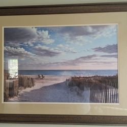 Art / Picture - large frames picture Beach/Coastal