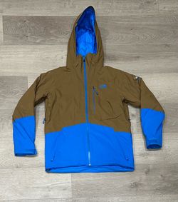 The North Face Steep Series PrimaLoft Ski Snow Jacket Men’s L Brown Blue Hood