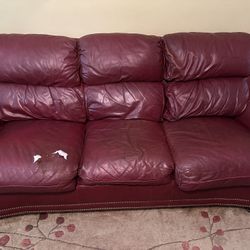 Hancock And Moore Leather Recliner And Sleeper Sofa