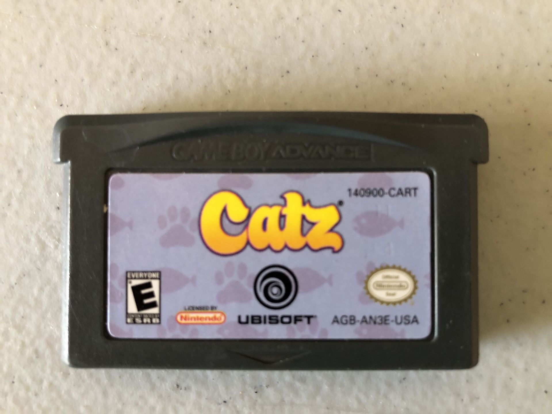 Gameboy Advance Catz game