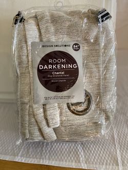 DESIGN SOLUTIONS 84” ROOM DARKENING GROMMET PANEL