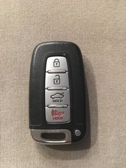 2011-2014 Hyundai Sonata 4-Button Smart key fob