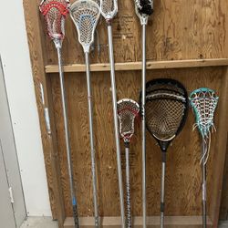 Assorted LAX sticks 