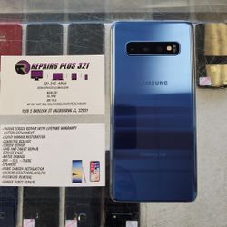 Unlocked Blue Galaxy S10 128gb