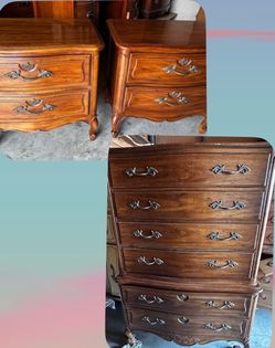 French Provincial Dresser set