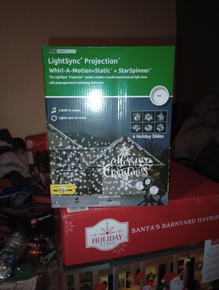 Light Projection Whirl A Motion Static And Star Spinner