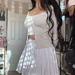 Dainty Cream Cardigan