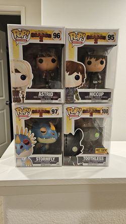 How to train your dragon Funko pop set