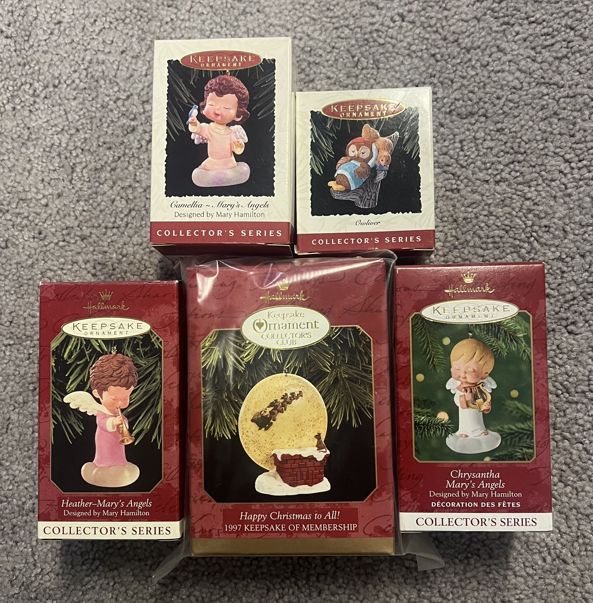 Vintage Hallmark Christmas Ornaments