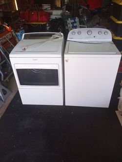 Washer and dryer