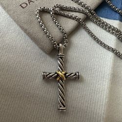 David Yurman Cross Necklace