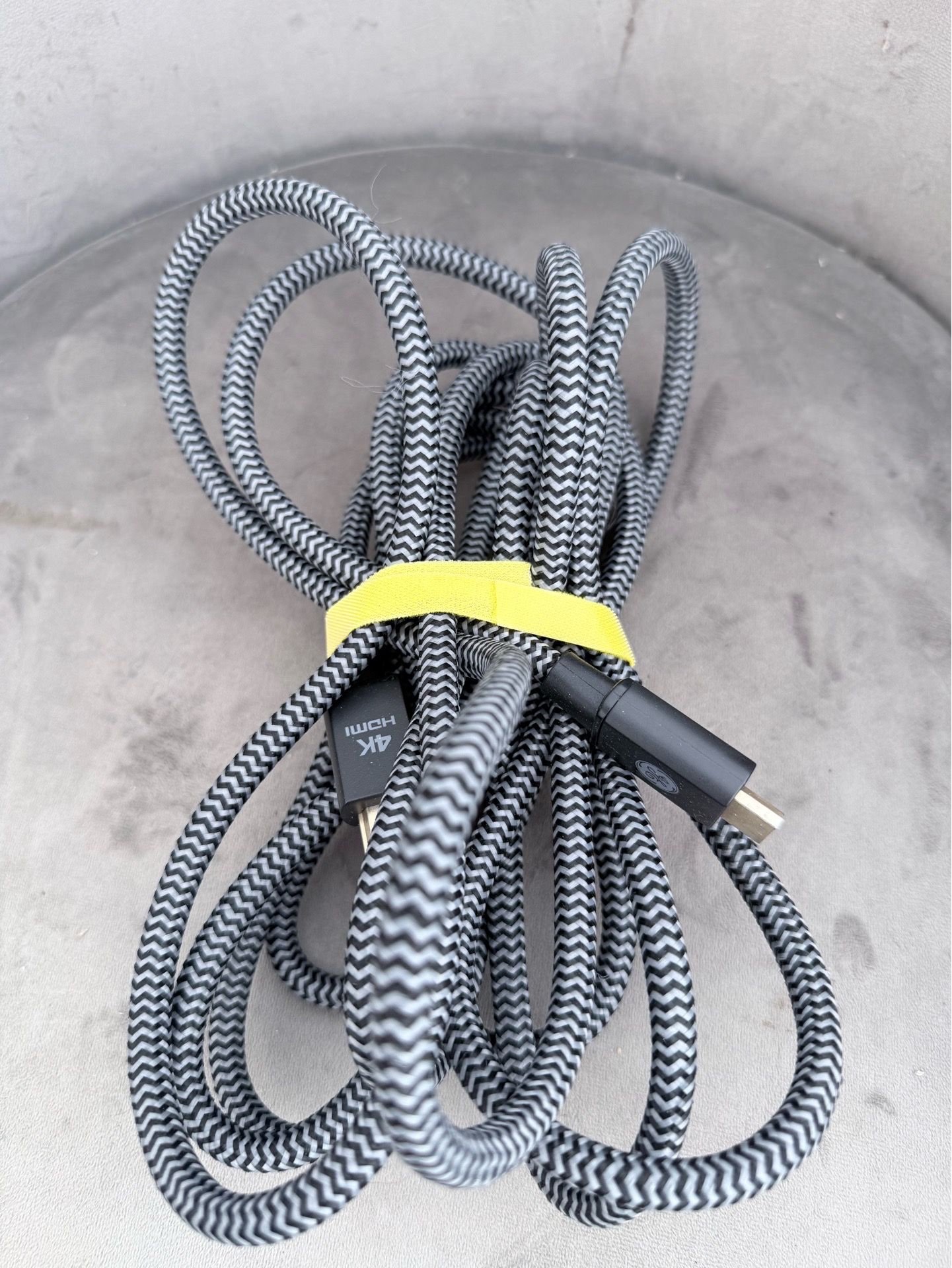 GE 4K HDMI Cable – Braided High-Speed HDMI Cord for TV / Monitor / Gaming