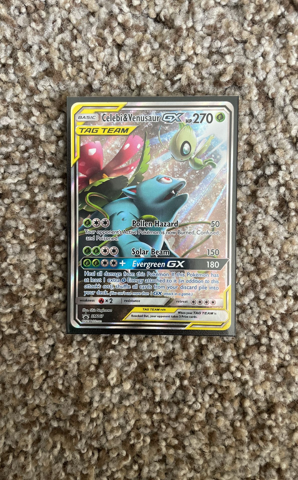 Celebi & Venusaur Tag Team GX