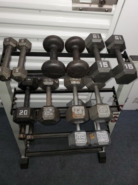 DUMBELL. RACK & DUMBELLS. 