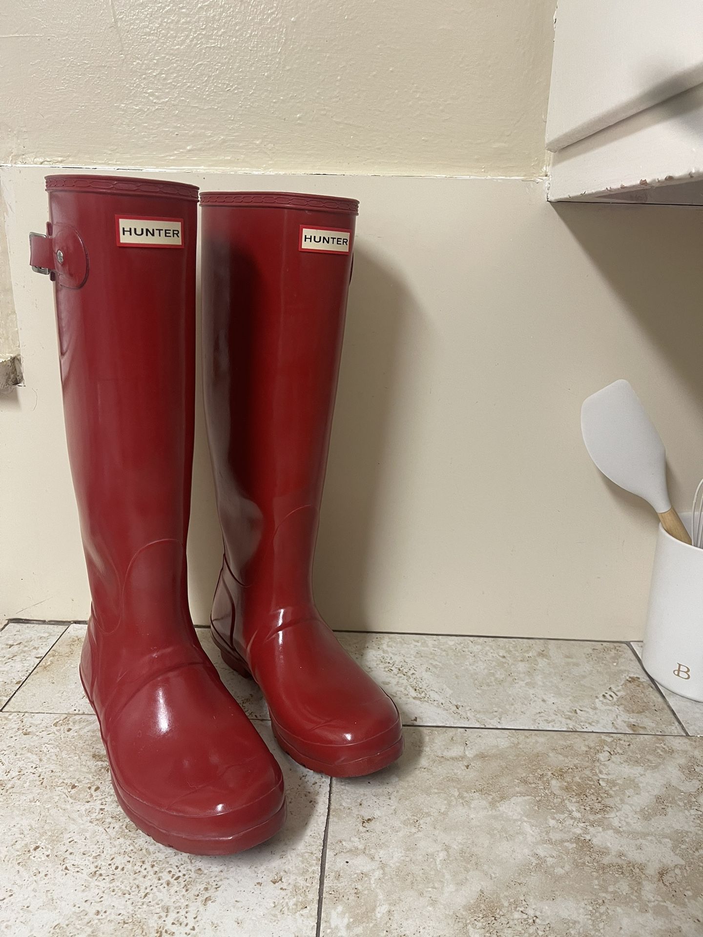 Hunter Rain Boots 8