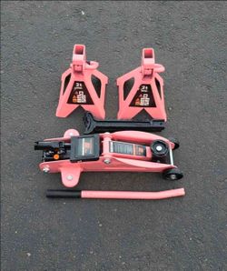 2 Ton Jack with Stands Gato con Torres