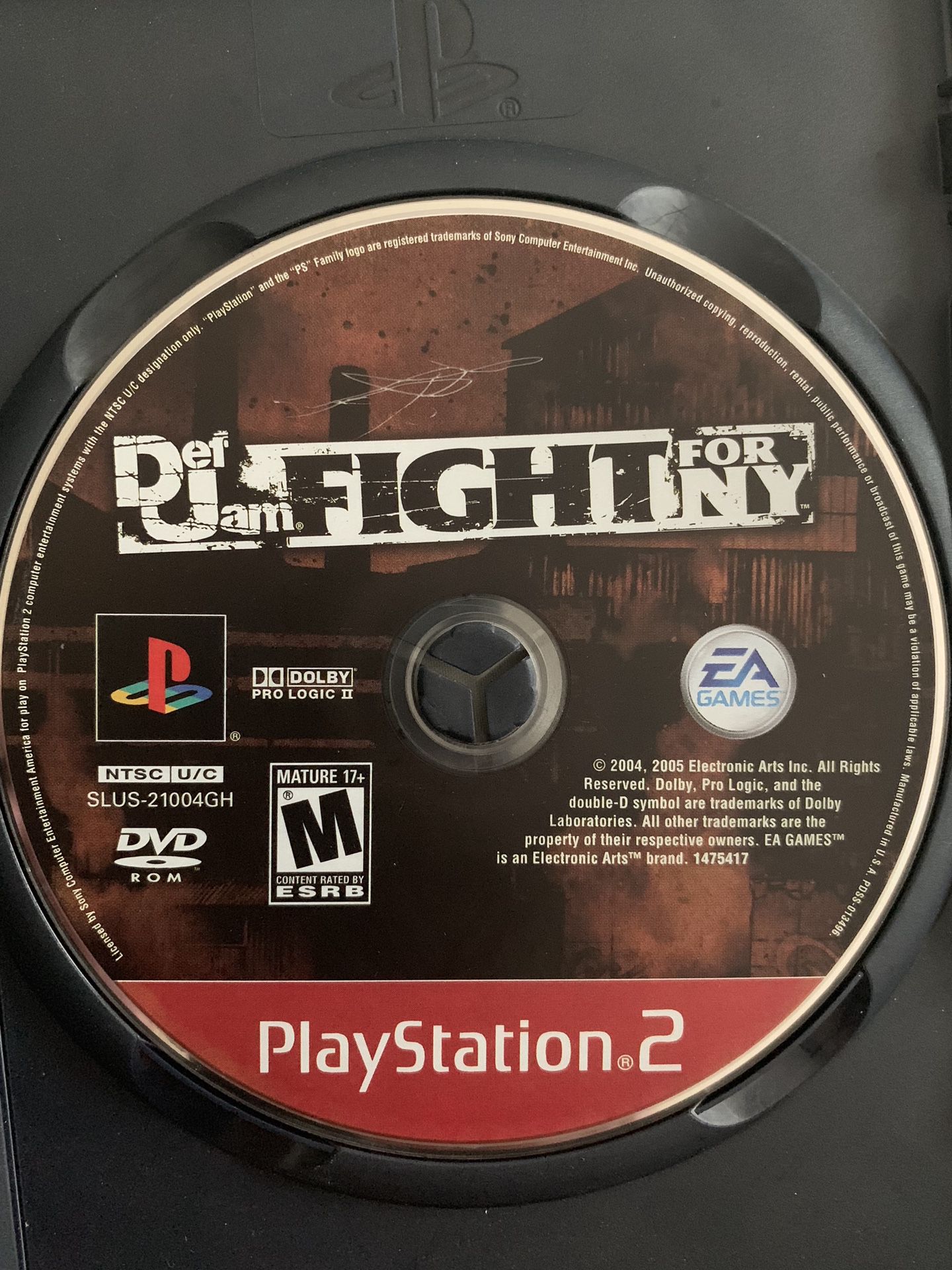 Def Jan Fight For NY PS2