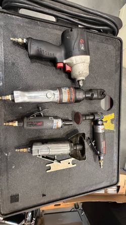 Ingersoll Rand pneumatic air tools.