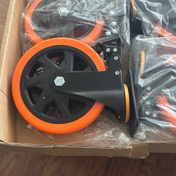 6" casters  composite materials