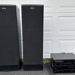 Speakers, Receiver And CD Player 