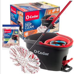 O-Cedar Deep Clean Spin Mop bundle