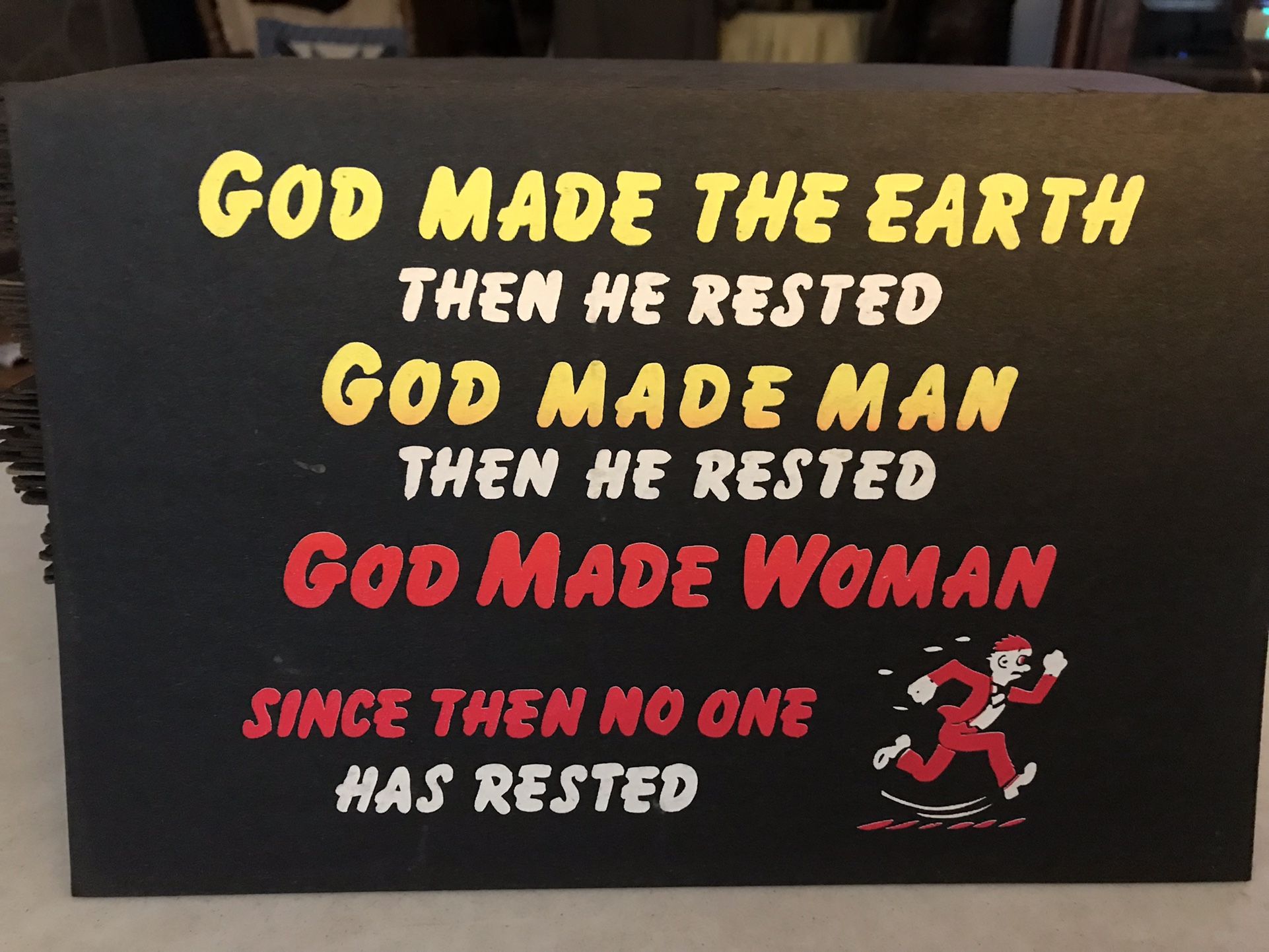 Sign -Unique And Comical