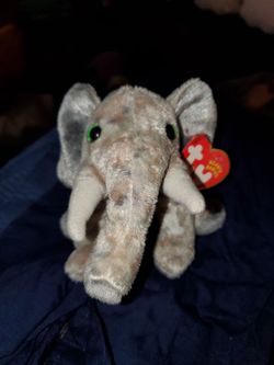 Vintage Pounds the Elephant Ty Beanie Baby