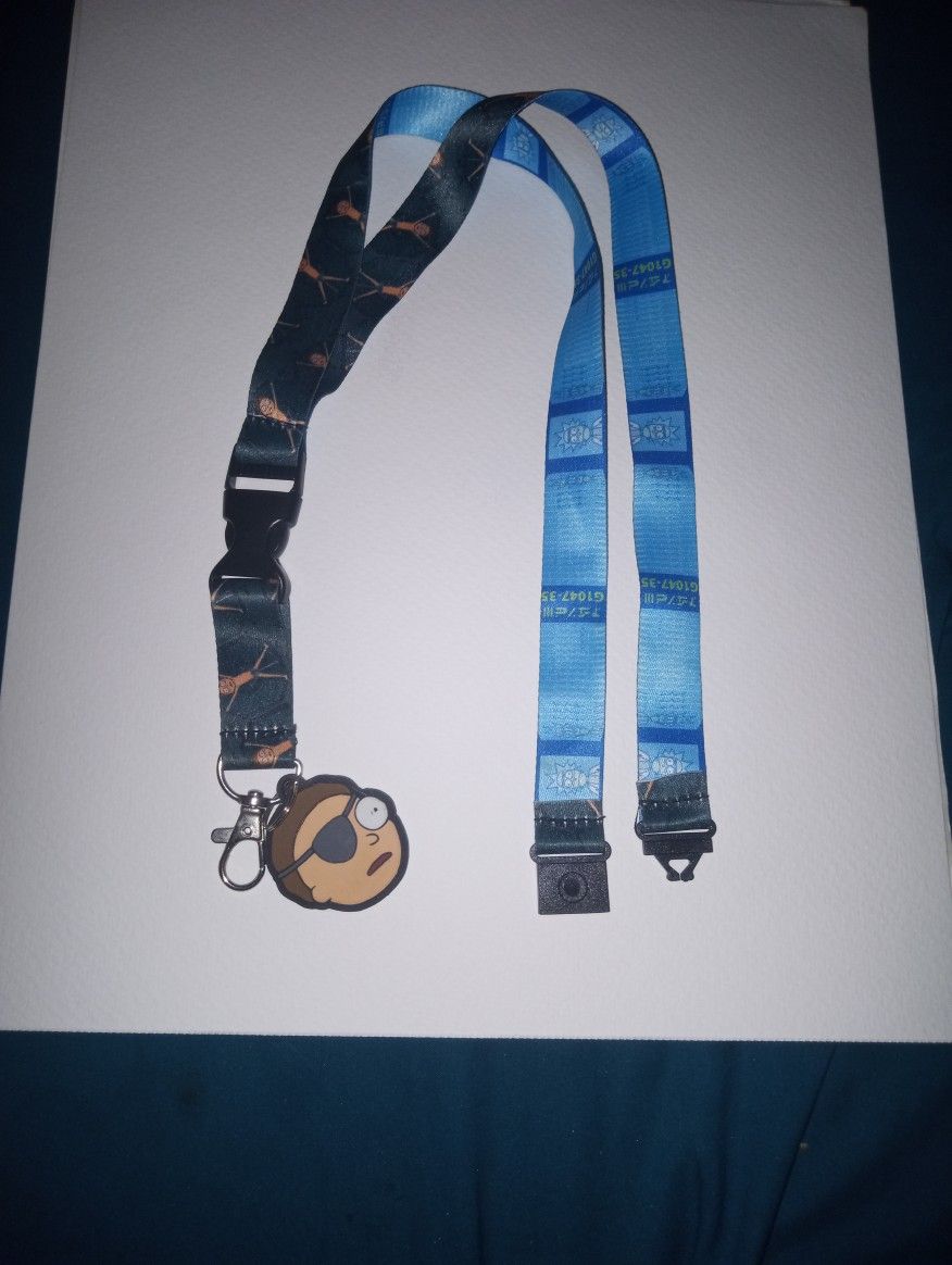 Rick And Morty Lanyard 