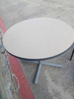 tables and chairs need gone