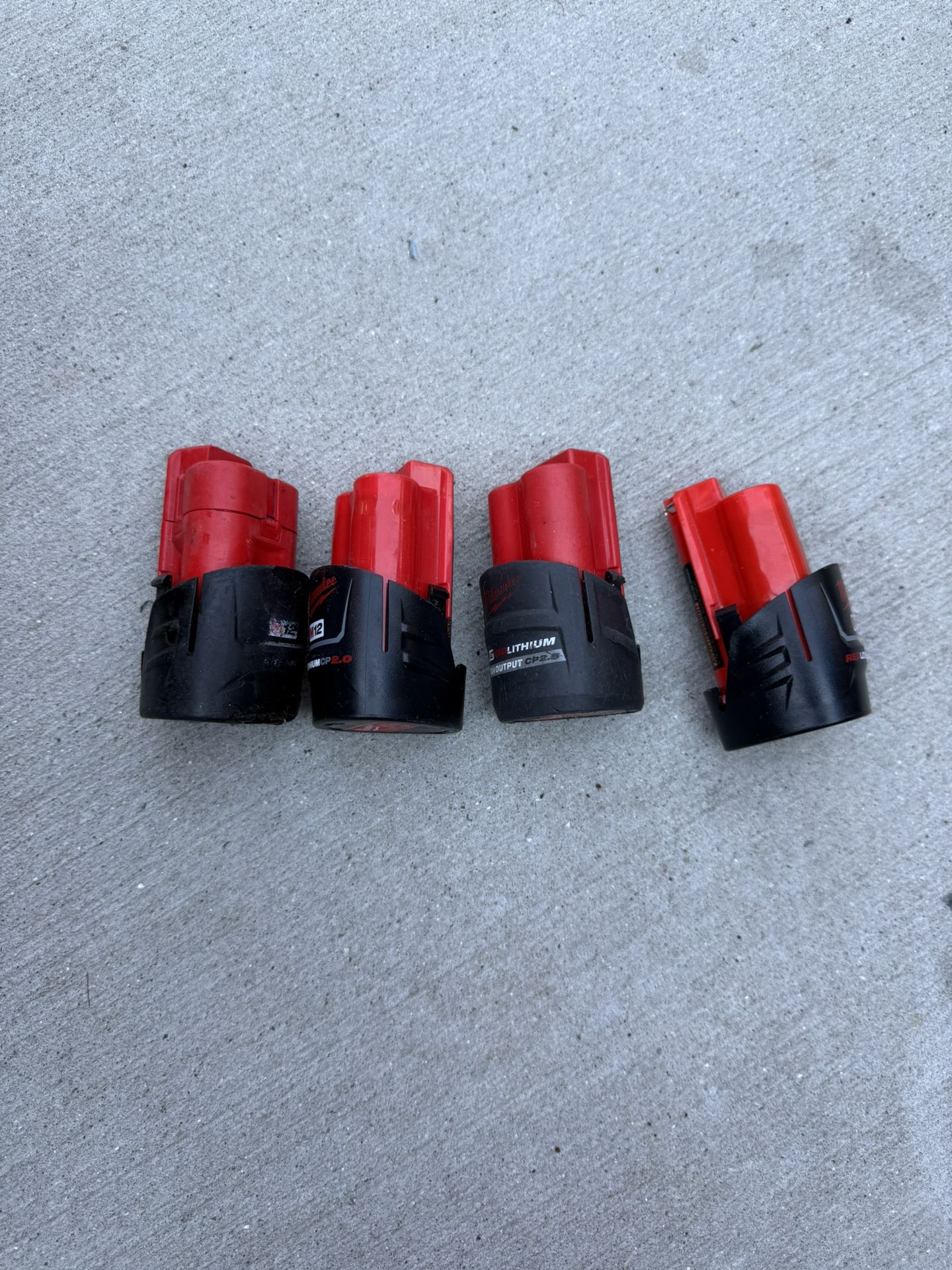M12 Batteries 