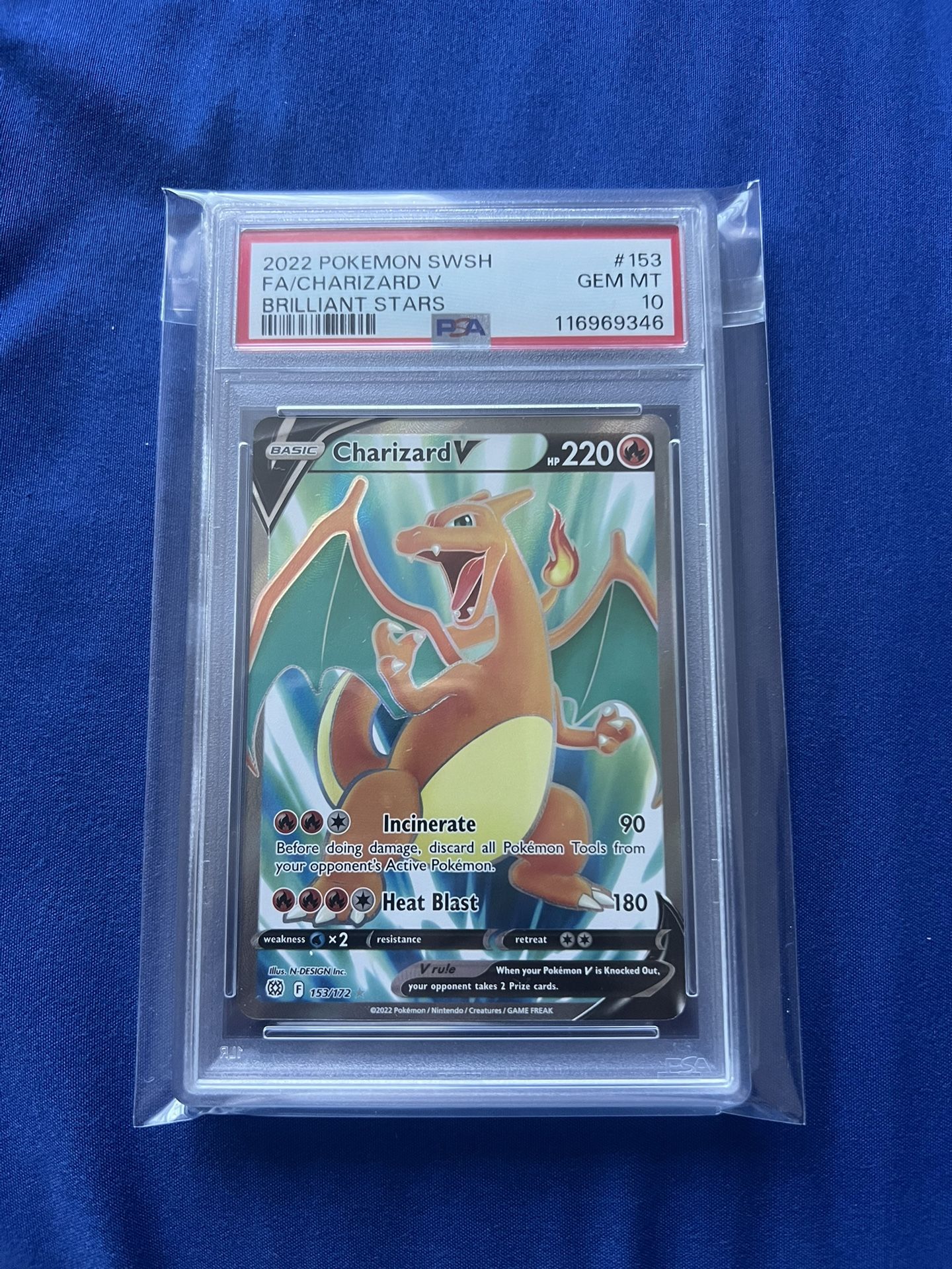 Charizard V Psa 10