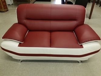 leather loveseat
