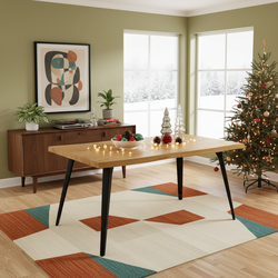 Lancelot Modern wooden Dining Table