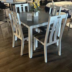 5PC Dining Table Set Only $39 Down