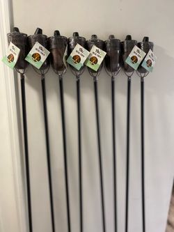 Metal Tiki Torches ($180 Value)