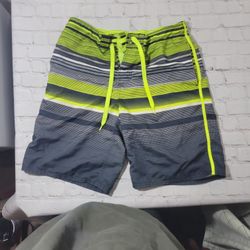 Vintage OP Ocean Pacific Swimming Shorts  Size 32