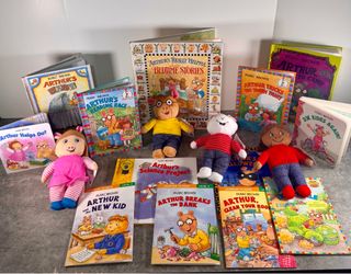 Arthur Plush and Books
