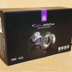 JL Audio Car Speakers Set C2 3 1/2" 2-Way Coaxial Speaker System 75 Watts C2-350X 🚨 Payment Options Available 🚨 No Credit Needed 🚨 