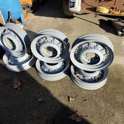 17” Chevy Wire Wheels 