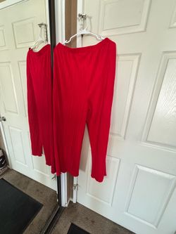 Red pants