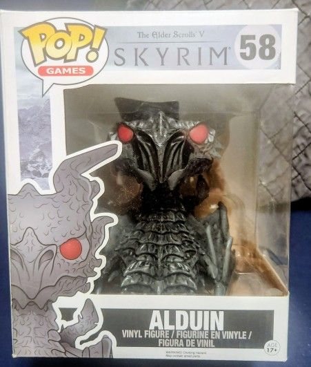 Alduin Skryim Funko Pop Sealed In Box